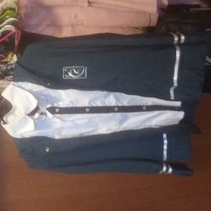 Chiaki Nanami cosplay hoodie and button-up